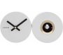 Horloge mural en métal mat Duo Cuckoo - KARLSSON
