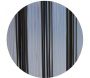 Rideau de porte en PVC gris Trento