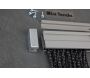 Rideau de porte en PVC noir Lucca - LAD-0192