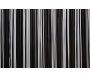 Rideau de porte en PVC noir Trento - LA TENDA