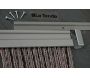 Rideau de porte en PVC taupe Bellano - LAD-0213