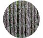 Rideau de porte en PVC taupe Lucca