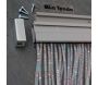 Rideau de porte en PVC transparent et multicolore Vinci - LAD-0255