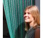 Rideau de porte en PVC vert Rimini - LA TENDA