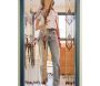 Rideau de porte en bois clair et ethnique - 49,90