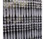 Rideau de porte en perles transparentes Frejus - LAD-0165