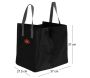 Sac à bûche en tissu Flames - 8