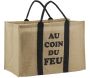 Sac à bûches en jute