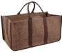 Sac à bûches en toile de jute - 21,90