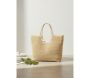 Sac cabas tressé naturel - AUBRY GASPARD