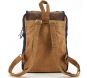 Sac à dos en coton et cuir Motorcycle - AUB-3324