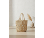 Sac en jute ajouré doublé coton - AUBRY GASPARD