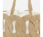 Sac en jute ajouré doublé coton - AUB-6056