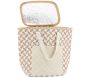 Sac lunch isotherme en jute - AUB-5865