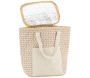 Sac lunch isotherme en jute - AUBRY GASPARD