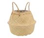 Sac rond en jonc de mer pliant