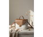 Sac en rotin laqué et cuir - AUBRY GASPARD