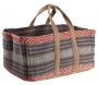 Sac à bûches en toile de jute épaisse Pampa