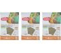 Sachet de feuilles sablées pour cage oiseaux domestiques