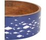 Saladier en bois émaillé Poissons - 59,90