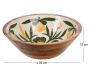 Saladier en bois de manguier 35 cm Sofia - AMA-4942