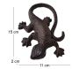 Salamandre en fonte 15 x 2 x 11 cm - LEG-0277