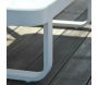 Salon bas de jardin 6 places en aluminium Barcelona - 5