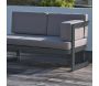 Salon bas de jardin 6 places en aluminium Barcelona - DCB-0113