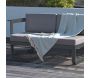 Salon bas de jardin 6 places en aluminium Barcelona - 1489