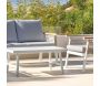 Salon de jardin en aluminium Casablanca - 