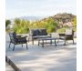 Salon de jardin en aluminium Casablanca