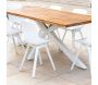 Salon de jardin en aluminium et bois Tarifa - 