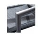 Salon de jardin en aluminium gris Ibiza 8 personnes - 7