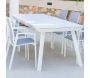 Salon de jardin en aluminium 6 personnes Madagascar - Lorca