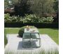 Salon de jardin en aluminium vert d'eau Rio - WILSA GARDEN