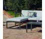 Salon de jardin d'angle en aluminium Chenit - IND-0619