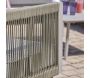 Salon de jardin d'angle 7 places en aluminium Manosque - DCB-0138