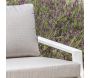 Salon de jardin bas 5 places en aluminium Ibiza - 1789