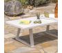 Salon de jardin bas 5 places en aluminium Ibiza - 5