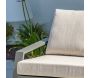 Salon de jardin bas 5 places en aluminium Ibiza - 1789