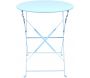Salon de jardin bistrot nuances de bleu - ESS-1158