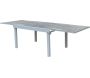 Salon de jardin design en aluminium blanc et bois 10 fauteuils Modulo - 5