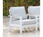 Salon de jardin détente en aluminium 5 places Turquia - 