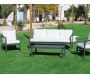 Salon de jardin détente luxe anthracite Acapulco