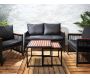 Salon de jardin détente 5 pièces Phuket