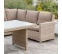 Salon de jardin détente en résine tressée 8 à 9 personnes Nerja - IND-0667