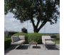 Salon de jardin modulable en aluminium Sahara - WIS-0263