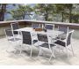 Salon de jardin design 8 personnes Modulo