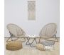 Salon de jardin en polyrésine et métal Kent (Lot de 3) - AUBRY GASPARD