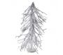 Sapin de Noël en bois patiné blanc